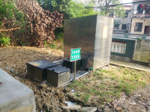 安徽淮北鄉鎮醫院污水處理設備完工